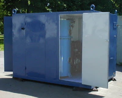 The plant for preliminary drying the solid insulation «INEY»